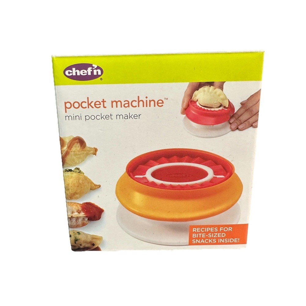 Chef N Mini Pocket Machine Maker Kitchen Gadget Recipie Book‎